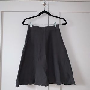 Gray flair/ skater skirt